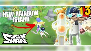 NEW SEASON !! 🔥 NEW Rainbow Island 🥰 | SAUSAGE MAN