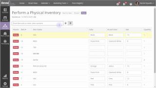 Perform a Physical Inventory with BridalLive