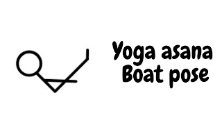 Boat pose - Yoga asana #shorts