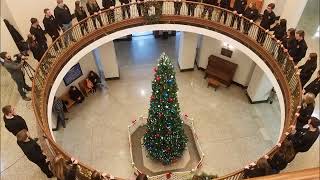 Kickapoo Chamber Choir at the old Greene County Courthouse Rotunda 20171215