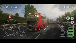 truck volvo dengan muatan truck baru - universal truck simulator - android gameplay