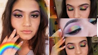 Maquillaje de Arcoiris 🌈 || Dianuchis