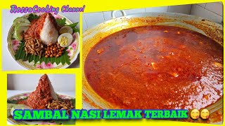 #MasakUntukAnakAnak ❤ SAMBAL NASI LEMAK TERBAIK | Resepi Mak MertuaKu ❤|CARA Masak Sambal Nasi lemak