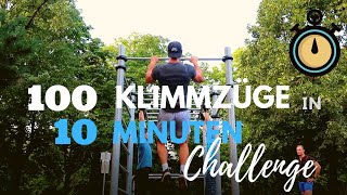 100 KLIMMZÜGE - PULL UPS IN 10 MIN CHALLENGE - ich nominiere Sascha Huber & Kevin Wolter