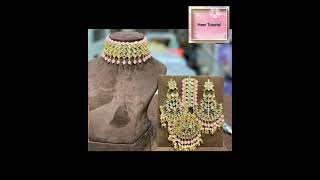 jewelry for wedding | jewellery design | necklace design | jewellery set | #jewellerycollection #new