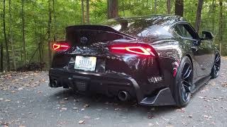 Toyota Supra Quick Start Up on the Sunday Drive