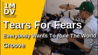 1MDV - The 1-Minute Drum Video #212 : Tears For Fears / Everybody Wants To Rule The World Groove