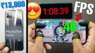 Realme 8i BGMI Test ⚡ Heating, Max Graphics, FPS Meter 🥵 MediaTek Helio G96 Gaming Review