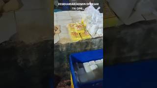 keseharian admin di pasar #pasarcileungsi #bogor