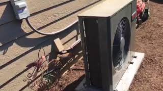 Trane's Low Profile, Quiet XR16 Side Discharge Air Conditioner