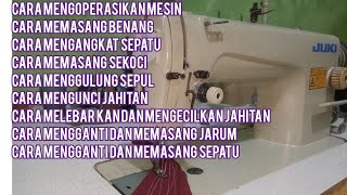 cara menjahit untuk pemula menggunakan mesin jahit listrik high speed