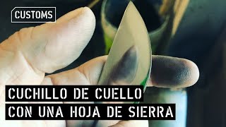 Cuchillo de cuello con hoja de sierra | CUSTOMS