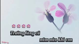 Sương trắng miền quê ngoại Karaoke  Beat NỮ