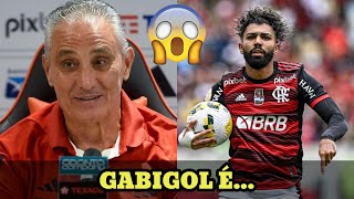 OLHA O QUE O TÉCNICO TITE FALOU DE GABIGOL PELA 1° VEZ COMO TÉCNICO DO FLAMENGO 😯