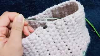 Crochet Easy & Cute Pouch For Beginners Part 2