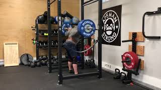 2/5/18 Squat 315x4 @7.5 ws 2/3