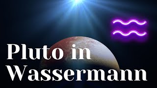 Pluto in Wassermann