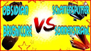 Obsidian VS Schattensplitter -- Brightcore VS Sonnenstrahl | Fortnite Rette Die Welt