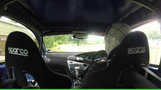 Fintray hillclimb No.56 Ford Focus RS 17/8/13 pratice 4