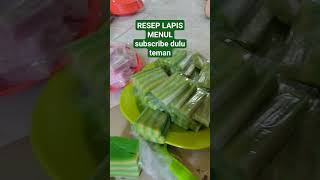 RESEP LAPIS MENUL #avumado #kuliner #cookingfood #food #resep #resepmudah #lapis #kuelapis #masak #1