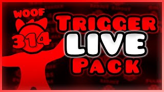 🟣 TRIGGER woofPACK (LIVE) !!! - Geometry Dash Updated Leaderboard Hasty Hustle