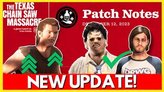 NEW UPDATE all patch notes - Johnny BUFF & Leatherface FIX | The Texas Chainsaw Massacre Game