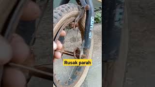 sepeda anak rusak parah siap di restorasi 🤭😁#sepedaanak#sepedarongsok#setiabudi90