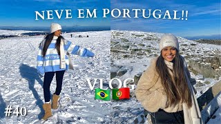 NEVOU NA SERRA DA ESTRELA! | VLOG