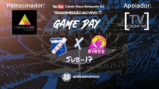 AO VIVO | Jogo de Basquete | CCL x Carioca Kings sub-17 da @FBERJPLAY | 16/03/24