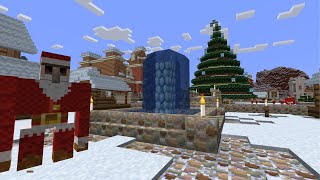 Minecraft Christmas nostalgia.