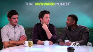 Zac Efron, Miles Teller, Michael B. Jordan on "That Awkward Moment"