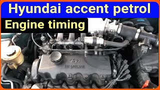 Hyundai accent petrol engine timing ( SOHC 12 Valve ) @Guru.m