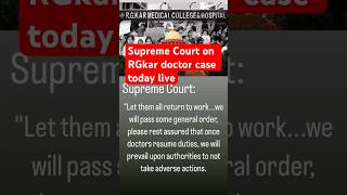 #supremecourt #cji #dychandrachudnews #live #livestreaming #rgkarnews #protest #doctorsprotest #law