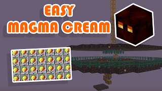 Making a Super Simple Magma Cube Farm (Minecraft Snapshot 20w15a 1.16)