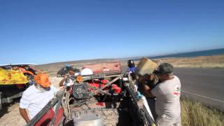 2014 Baja 1000  Car 1221 pits in San Juanico part 1