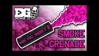 WP40 Pink Smoke Grenade - Smoke Bomb - Smoke Effect