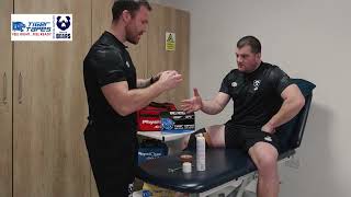 Bristol Bears - Taping Technique to Stabilise the Thumb | Tiger Tapes