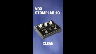 VOX STOMPLAB 1G  CLEAN  #SHORTS