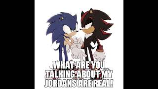 Hey Shadow, Your Jordans Are Fake!