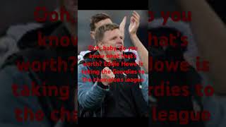 Eddie Howe song #nufc #football #newcastle