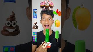 Emoji food eating show ASMR😅😍#asmr #food #mukbang #shortvideo