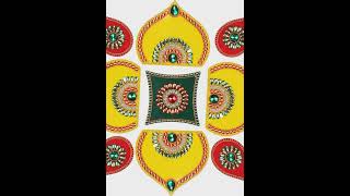 shorts 1 Top 20 Rangoli Handmade Kolam 2 2024 #wedding