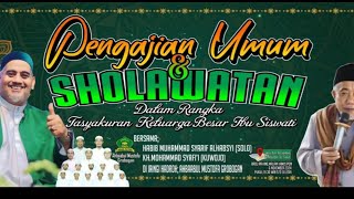 🔴LIVE PENGAJIAN  & SHOLAWATAN\\TASYAKURAN KELUARGA BESAR IBU SISWATI\\KARE BANJARDOWO.SEMBUNGHARJO