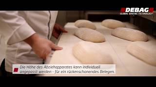 DEBAG MONSUN Etagenbackofen - Handling und Beschickung