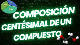 Composición Centesimal de un compuesto