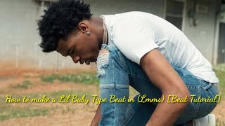 How to make a Lil Baby Type Beat in (Lmms) [Beat Tutorial]