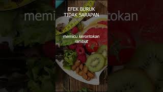 efek buruk tidak sarapan#short #diet #health #menudietsehat #viral