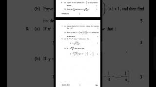 BA/B.sc Mathematics Paper || (2022) #viral