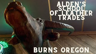 What Happened on Our Trip to Alden's Leather Trades School!