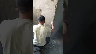 Plaster workers work skills #shorts #plaster #youtubeshorts #foryou #trending